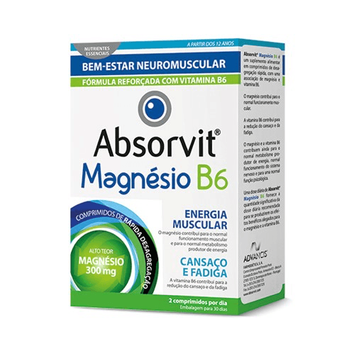 Absorvit Magnésio + B6 Absorvit Magnésio + B6