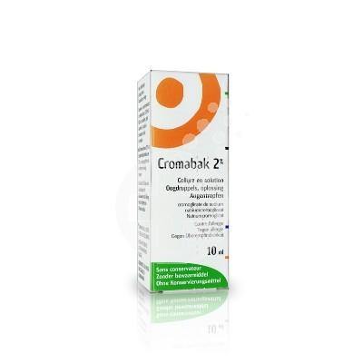 Cromabak, 20 mg/mL-10 mL x 1 sol col - Farmácia Saldanha