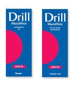 Drill Mucolítico Adulto, 50 mg/mL-200 mL x 1 xar mL - Farmácia Saldanha