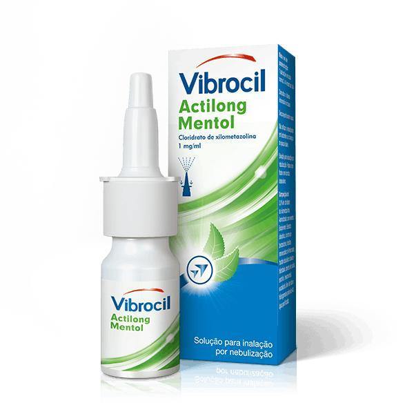 Vibrocil Actilong Mentol, 1 mg/mL-10 mL x 1 sol inal neb mL - Farmácia Saldanha
