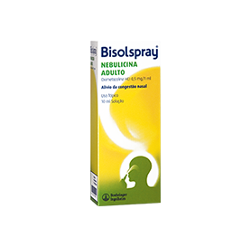 Bisolspray Nebulicina Adulto, 0,5 mg/mL-10 mL x 1 sol pulv nasal - Farmácia Saldanha