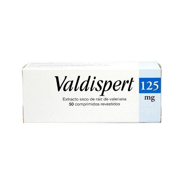 Valdispert, 125 mg x 50 comp rev - Farmácia Saldanha
