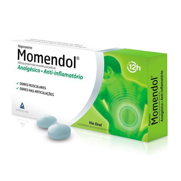 Momendol, 200 mg x 12 comp rev - Farmácia Saldanha