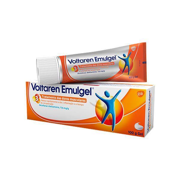 Voltaren Emulgel , 10 mg/g Bisnaga 100 g Gel - Farmácia Saldanha