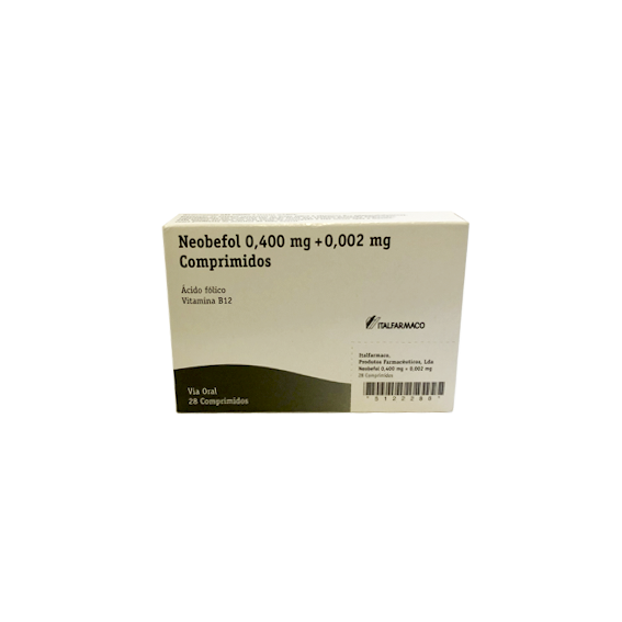 Neobefol, 0,4/0,002 mg x 28 comp - Farmácia Saldanha
