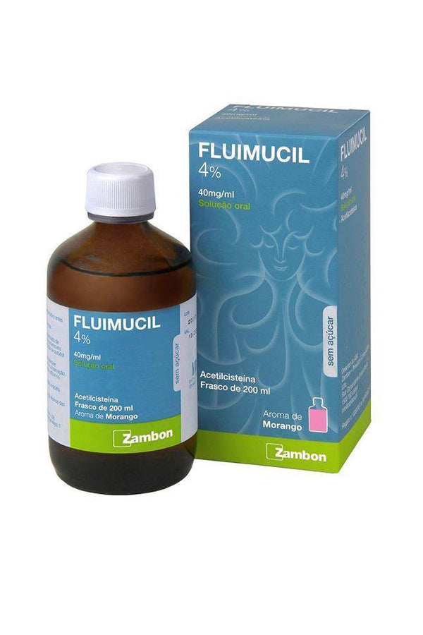 Fluimucil 4%, 40 mg/mL-200 mL x 1 sol oral mL - Farmácia Saldanha