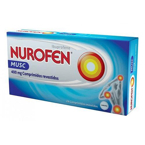 Nurofen Musc, 400 mg x 24 comp rev - Farmácia Saldanha