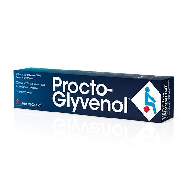 Procto-Glyvenol, 50/20 mg/g-30 g x 1 creme rect bisnaga - Farmácia Saldanha