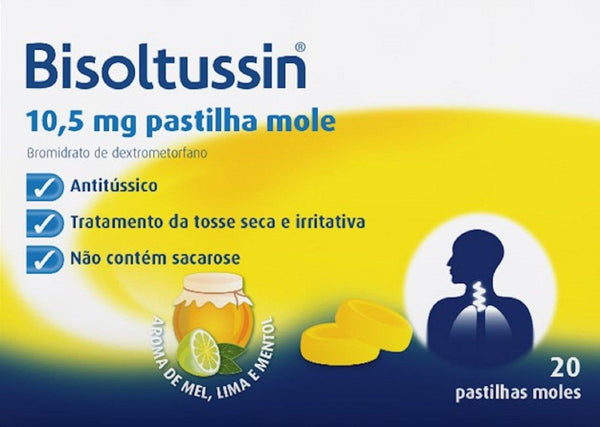 Bisoltussin, 10,5 mg x 20 pst - Farmácia Saldanha
