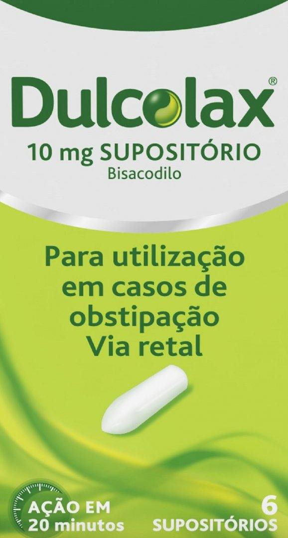 Dulcolax, 10 mg x 6 sup - Farmácia Saldanha