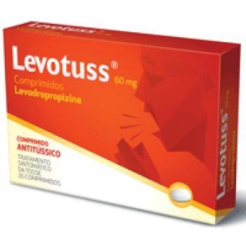 Levotuss, 60 mg x 20 comp - Farmácia Saldanha