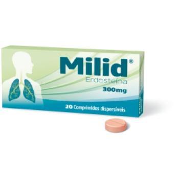 Milid, 300 mg x 20 comp disp - Farmácia Saldanha
