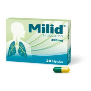 Milid, 300 mg x 20 cáps - Farmácia Saldanha
