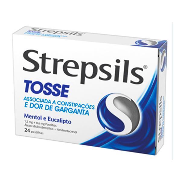 Strepsils Tosse, 1,2/0,6 mg x 24 pst - Farmácia Saldanha