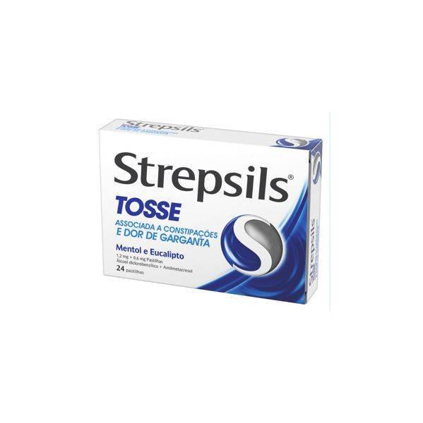 Strepsils Tosse, 1,2/0,6 mg x 36 pst - Farmácia Saldanha