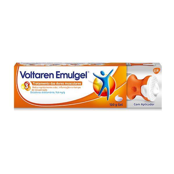 Voltaren Emulgel , 10 mg/g Bisnaga 120 g Gel - Farmácia Saldanha