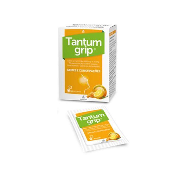Tantumgrip sabor a mel-limão, 600/10 mg x 10 pó sol oral saq - Farmácia Saldanha