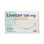 Livetan, 500 mg x 20 comp rev - Farmácia Saldanha