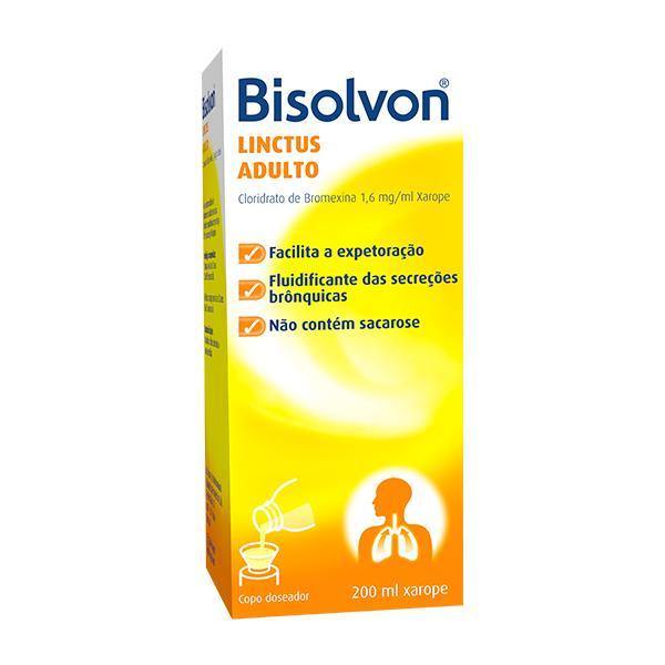 Bisolvon Linctus Adulto, 1,6 mg/mL-200mL x 1 xar mL - Farmácia Saldanha