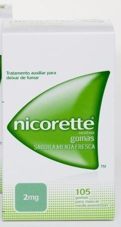 Nicorette Menta Fresca, 2 mg x 105 goma - Farmácia Saldanha