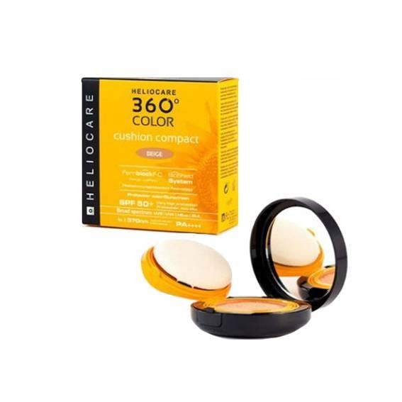 Heliocare360 Cush Compact Spf50+15g Bege - Farmácia Saldanha