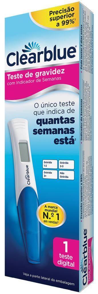 Clearblue Teste Gravid Ind Semanas - Farmácia Saldanha