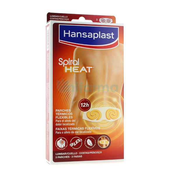 Hansaplast Spiral Heat Penso Cost/Pesc X3 - Farmácia Saldanha