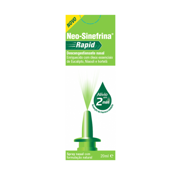Neo Sinefrina Rapid Nebulizador 20ml - Farmácia Saldanha