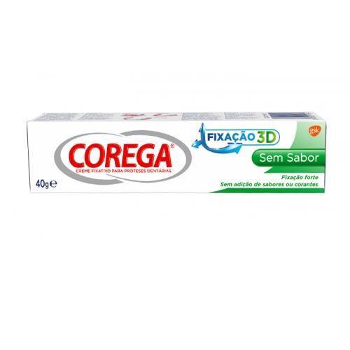 Corega Cr Fix Prot S/Sabor 40 G - Farmácia Saldanha