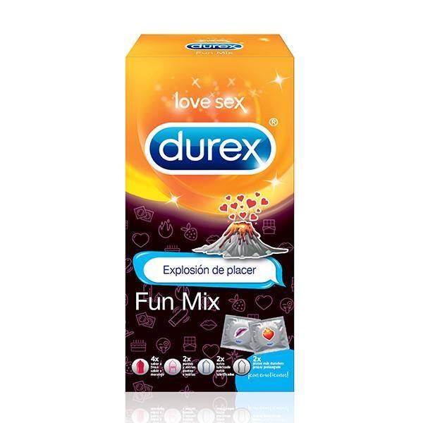 Durex Love Sex Preserv Fun Mix X10 - Farmácia Saldanha