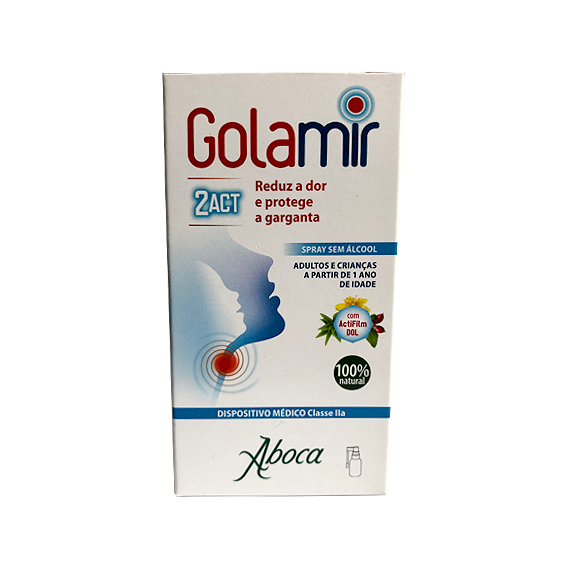 Golamir 2act Spray S/Alcool 30ml - Farmácia Saldanha