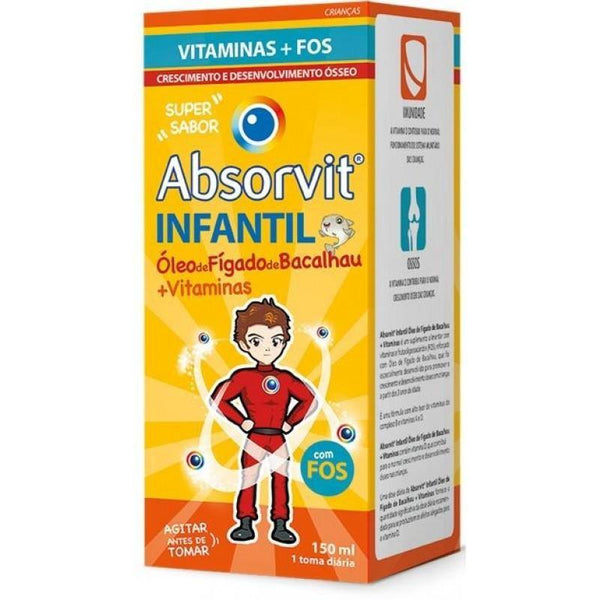 Absorvit Inf Ol Fig Bacalh+Vit Emul 150ml - Farmácia Saldanha