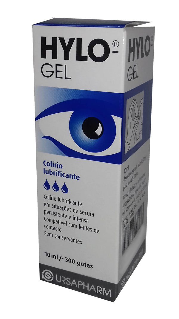 Hylo Gel Colirio Lub Ocul 10ml - Farmácia Saldanha