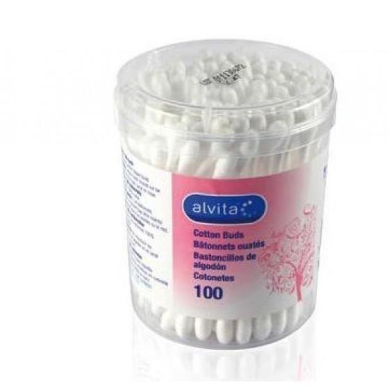 Alvita Cotonete X 100 - Farmácia Saldanha