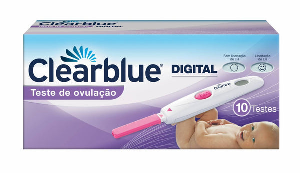 Clearblue Digital Teste Ovulacao X 10 - Farmácia Saldanha
