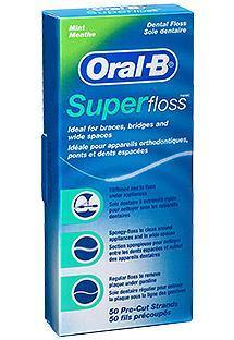 Oral B Super Floss X 50 - Farmácia Saldanha