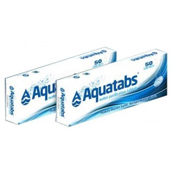Aquatabs Past Purific Agua X 50 - Farmácia Saldanha
