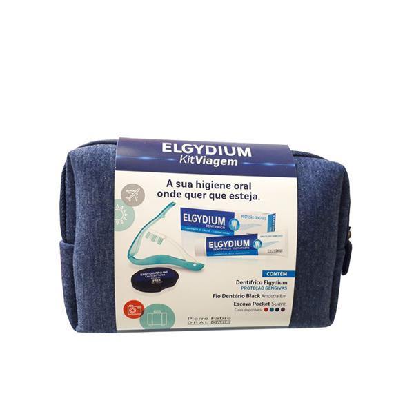 Elgydium Kit Viagem+Esc Pocket S - Farmácia Saldanha