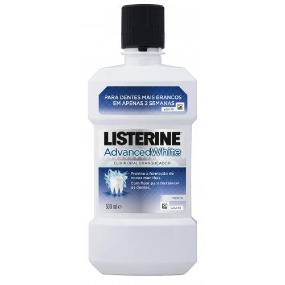 Listerine Advance White Elixir 500ml - Farmácia Saldanha