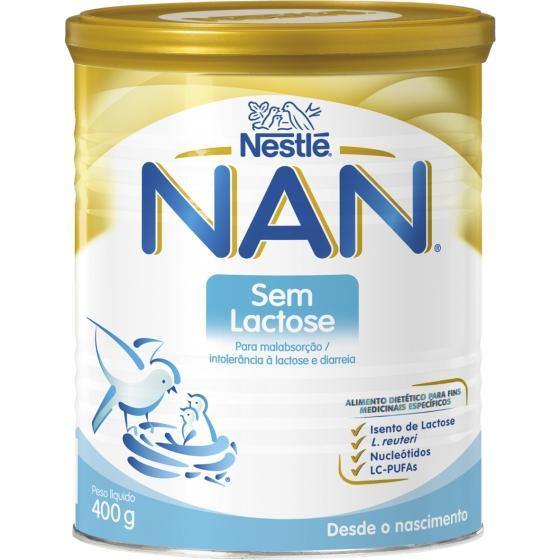 Nan S/Lactose Leite Lact Po 400g - Farmácia Saldanha