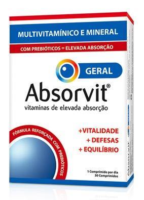 Absorvit Comp X 30 comps - Farmácia Saldanha
