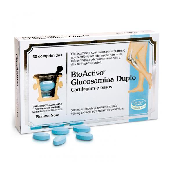 Bioactivo Glucosamina Duplo Compx60 x 60 comps - Farmácia Saldanha