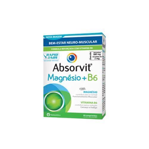 Absorvit Magne+B6 Comp X 60 comps - Farmácia Saldanha