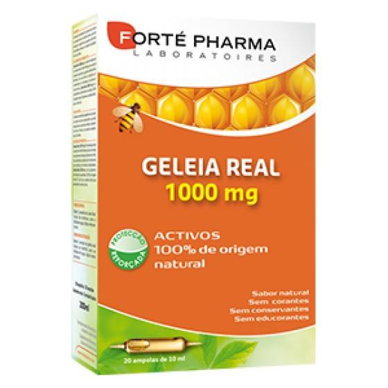 Forte Geleia Real 1000 Amp 10Ml X 20 - Farmácia Saldanha