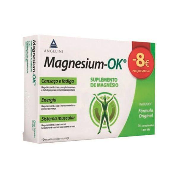 Magnesium-OK Comprimidos 90 Unidade(s) - Farmácia Saldanha