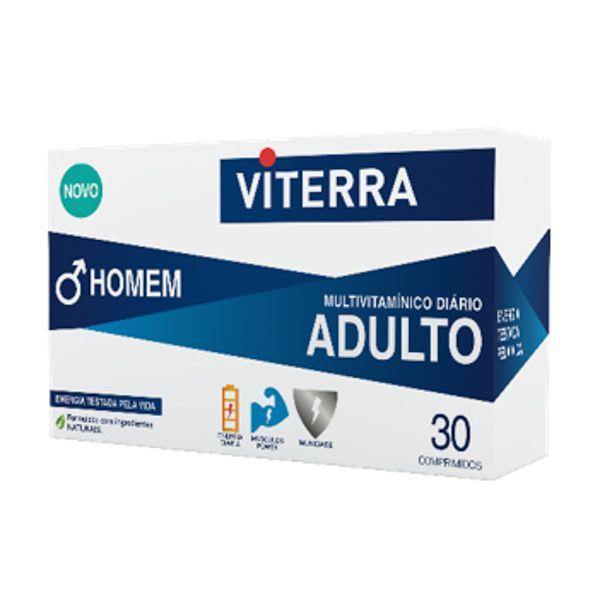 Viterra Homem Adulto Compx30 comps - Farmácia Saldanha