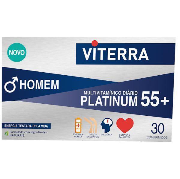 Viterra Homem Platinum 55+ Compx30 comps rev - Farmácia Saldanha