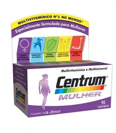Centrum Mulher Comp Rev X 90 comps - Farmácia Saldanha