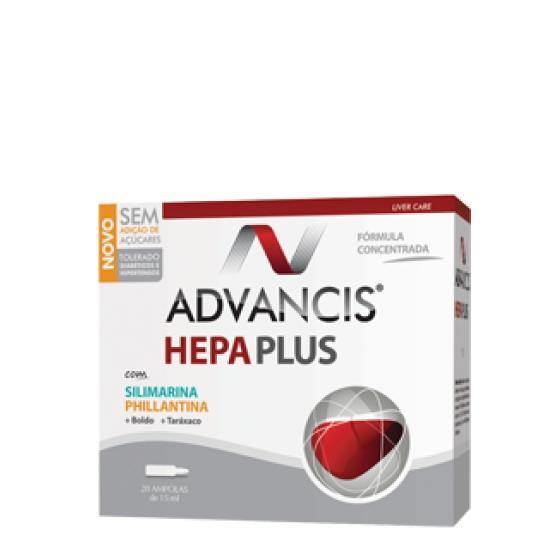 Advancis Hepa Plus Amp 15ml X 20 amp beb - Farmácia Saldanha