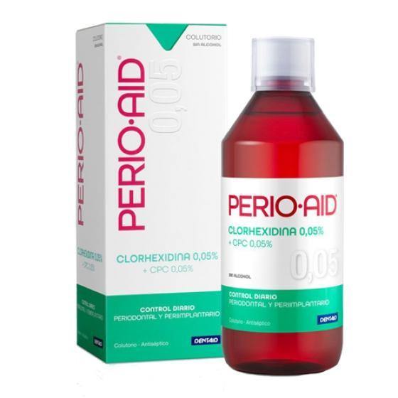 Perio Aid Active Control Colut 0.05% 500ml - Farmácia Saldanha